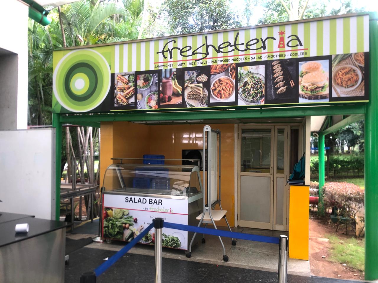 Fresheteria outdoor kiosk